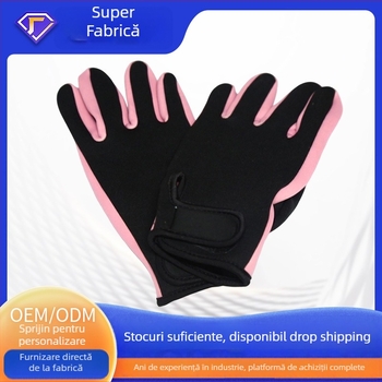 Mănuși din material de scufundare cu protecție a palmei – ușoare, respirabile, rezistente la uzură, antiaderente, pentru drumeții, ciclism și aventuri în aer liber