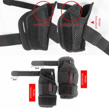 Protecție pentru mână pentru degetul mare – protecție a tecii tendonului, palmă din nylon, bandă de compresie, fixare a degetului