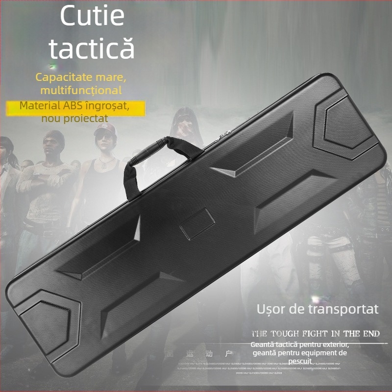 Xinhai Wolf ABS husă pentru arc recurve – design tactic, cu spumă tip egg-crate, impermeabilă