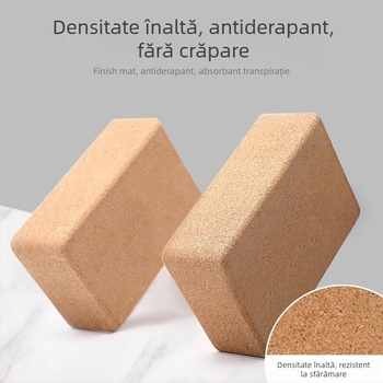 Nagahiro bloc de yoga din plută, 730 g, personalizare logo