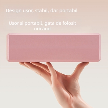 Bloc de yoga, TPE densitate înaltă, 200 g, Spray speed