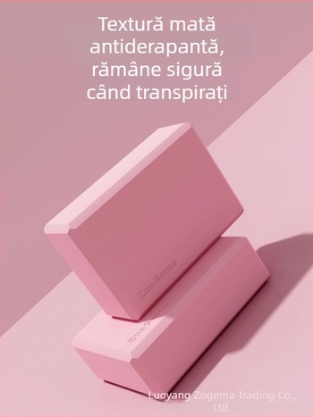 Yoga Brick Hongjie, spumă EVA de înaltă densitate, pentru adulți și copii, practică yoga și dans