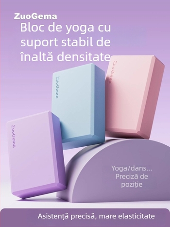 Yoga Brick Hongjie, spumă EVA de înaltă densitate, pentru adulți și copii, practică yoga și dans