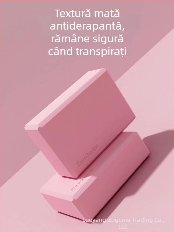Yoga Brick Hongjie, spumă EVA de înaltă densitate, pentru adulți și copii, practică yoga și dans