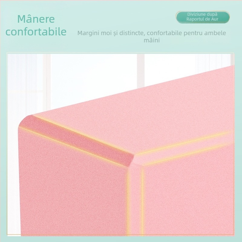 Bloc de yoga EVA – bloc solid de înaltă densitate pentru începători, destinat mișcărilor de dans; Material: EVA; Greutate: 200 g; Categoria: bloc de yoga