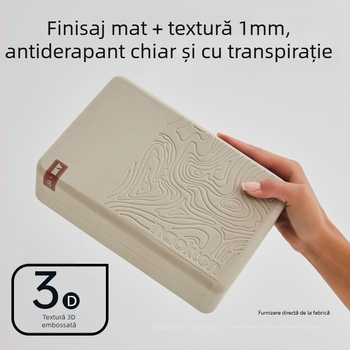 Bloc de yoga din spumă, densitate înaltă, pentru adulți, antrenament acasă