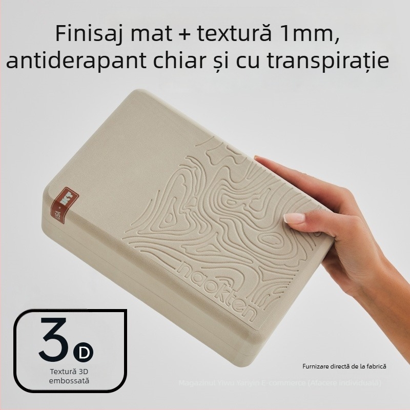 Bloc de yoga din spumă, densitate înaltă, pentru adulți, antrenament acasă