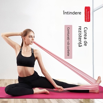 Set bloc yoga și bandă de întindere – EVA Material, Cod Fzj-5, Pentru începători