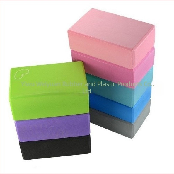 Bloc de yoga - spumă EVA; brand Hongbuji; greutate ±150 g; pentru masaj de sănătate și fitness