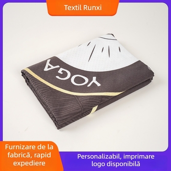 Prosop de yoga din microfibră - antiderapant, absorbant, moale și portabil; Material: Microfibră; Categoria: Prosop de yoga; Grosime: consultați serviciul; Greutate: consultați serviciul; Personalizare: disponibilă