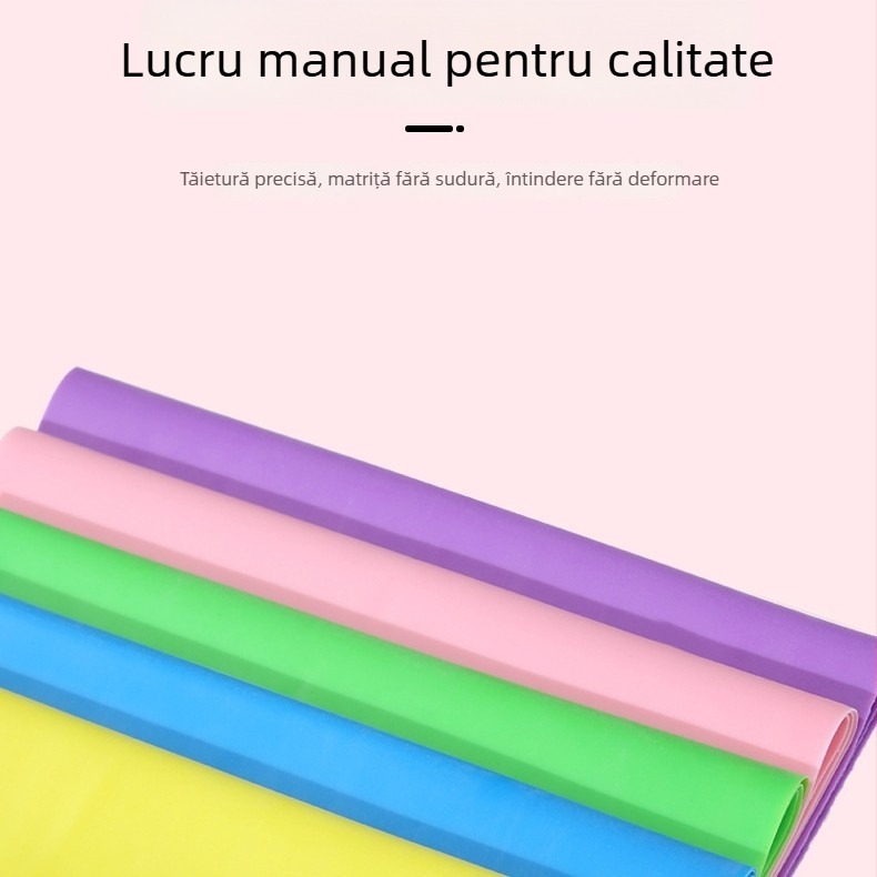 Aishang Bandă de rezistență pentru yoga – Material TPE/Latex – Bandă de întindere pentru fitness