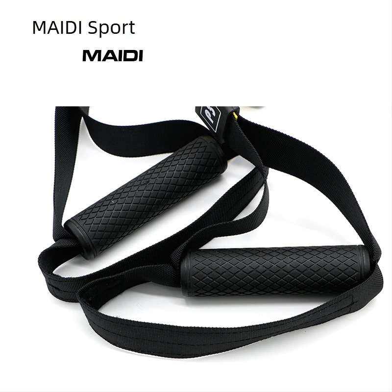 Maddie Dispozitiv de tensiune pentru suspensie – Material tip bandă, Curea de antrenament pentru întărirea centului corpului, potrivit pentru sală în interior și în aer liber