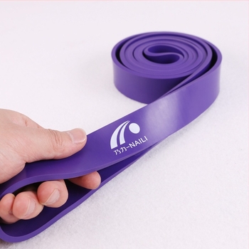 Bandă de asistență pentru tracțiune – bandă de rezistență circulară din latex | Nai Force | tip de tracțiune: frânghie de tracțiune | potrivită pentru echipamente de fitness și modelare corporală
