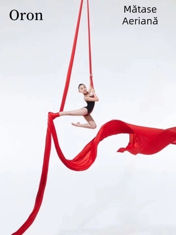 Oron set hamac pentru yoga aeriană – poliester, microelastic, anti-gravitație
