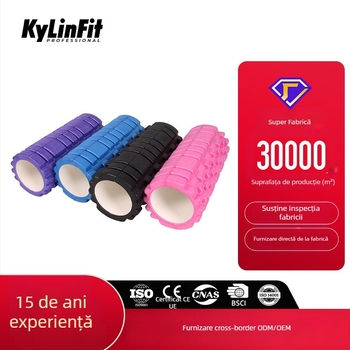 Li Jun EVA rolă de masaj pentru yoga și fitness — rolă de spumă și bețișor Pilates