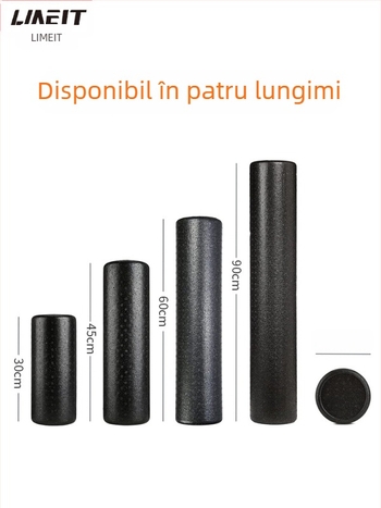 LMEIT rolă de spumă cu densitate mare din EPP pentru relaxare musculară, masaj al spatelui și yoga