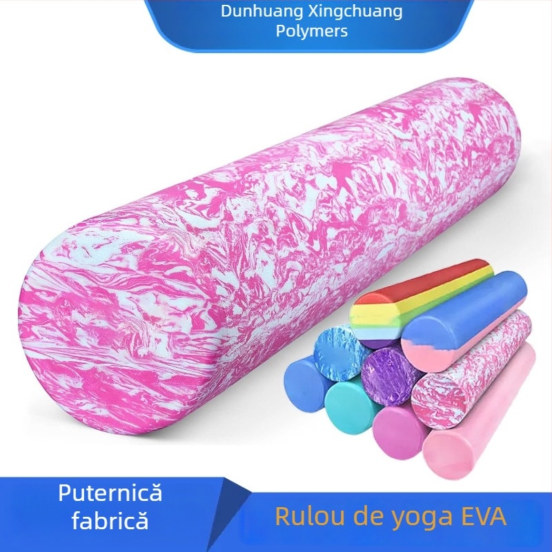 Coloană EVA pentru yoga – masaj, Fascia Stick, spumă cu densitate înaltă, model camuflaj, brand Xingchuang