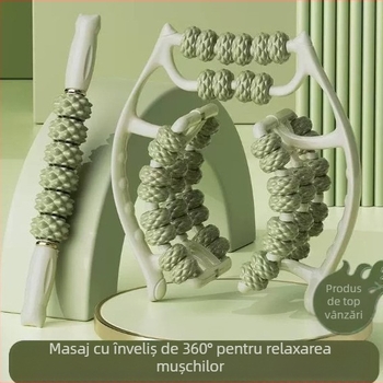 Roata pentru slăbire a picioarelor — clemă circulară pentru picior, ax din spumă, dispozitiv multifuncțional pentru relaxarea mușchilor picioarelor