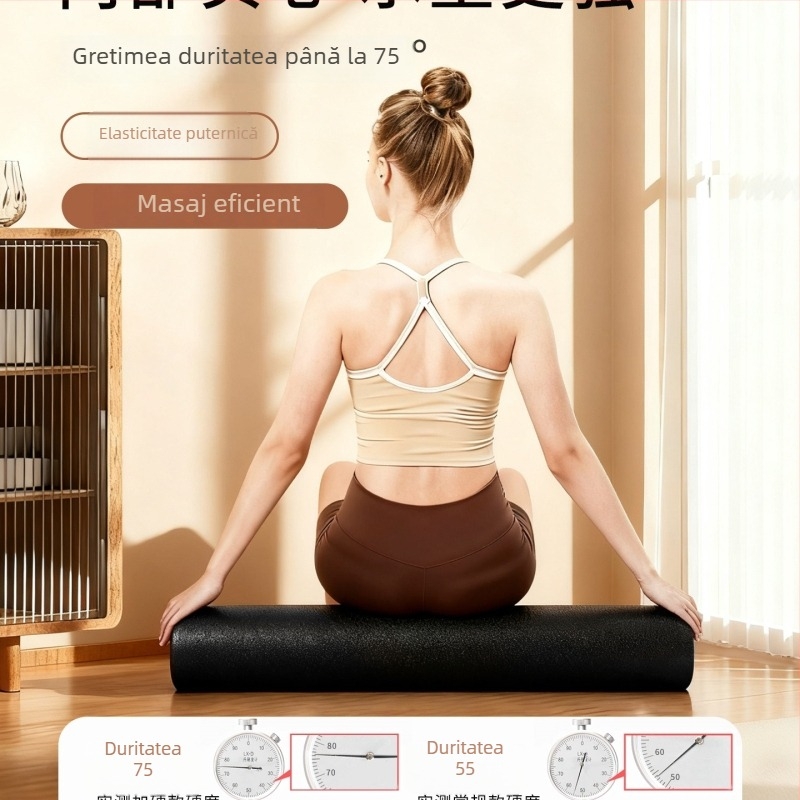 Coloană de yoga din spumă solidă EPP — suprafață netedă, pentru începători, întindere a gambelor și picioarelor — Material: Silk flower; Brand: Other