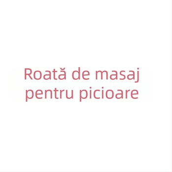 Set de masaj pentru picioare: roată de yoga pentru picioare, rolă de masaj și minge fascială din burete