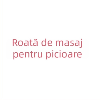 Set de masaj pentru picioare: roată de yoga pentru picioare, rolă de masaj și minge fascială din burete