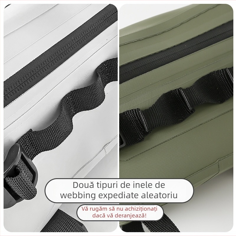 Geantă de talie impermeabilă pentru pescuit cu suport pentru undi și design crossbody, TPU material, brand uunee