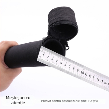 Geantă pentru undițe de pescuit Qianrui – husă rigidă din PVC