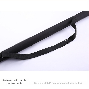 Geantă pentru undițe de pescuit Qianrui – husă rigidă din PVC