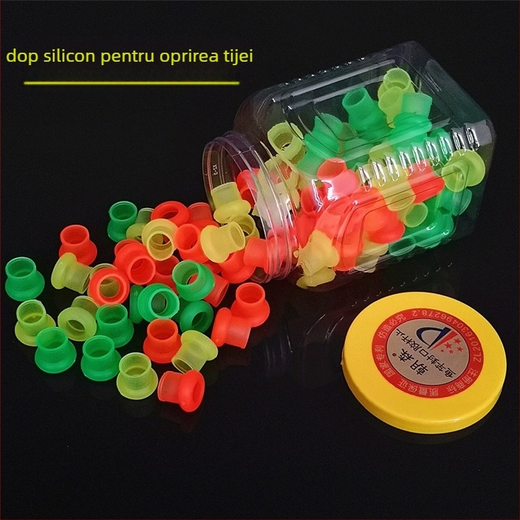 Stop siliconic pentru undițe de pescuit — River Fisherman Gear, fabricat în China