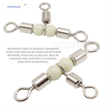 Conector universal profesional cu placare cuprică și inel Figure-Eight pentru pescuit marin