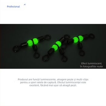 Conector universal profesional cu placare cuprică și inel Figure-Eight pentru pescuit marin