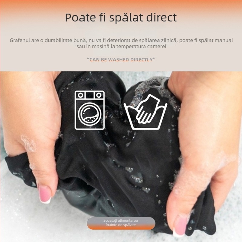 Vestă electrică pentru copii, unisex, încălzire, USB, iarnă, 85% bumbac, căptușeală poliester, țesătură groasă, pentru copii peste 8 ani (aprox. 140 cm)