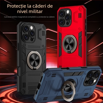 Husă pentru telefon cu inel pentru prindere și acoperire completă – TPU, turnare prin injecție, personalizabilă