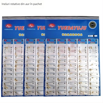 Conector inel metalic în formă de 8 pentru echipament de pescuit; Brand: Other; Etichetă privată: Nu