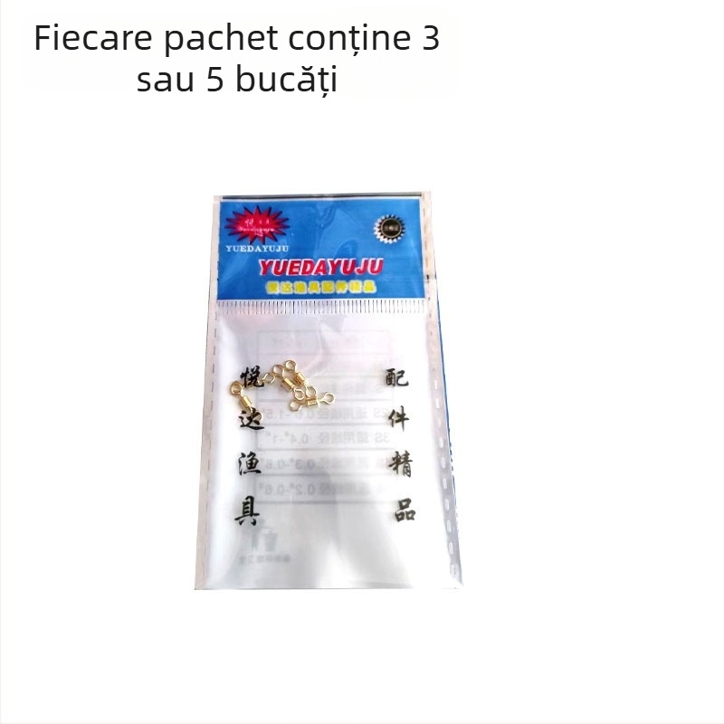 Conector inel metalic în formă de 8 pentru echipament de pescuit; Brand: Other; Etichetă privată: Nu