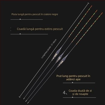 Folk Artists Nano plută pescuit drift vertical