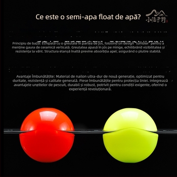 Plută de pescuit la stâncă, construcție din nylon, plută pentru pescuit