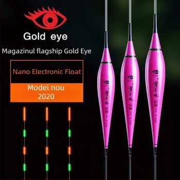 Golden Eye Plută electronică — material nanometric, drift electronic pentru crap și pești amestecați