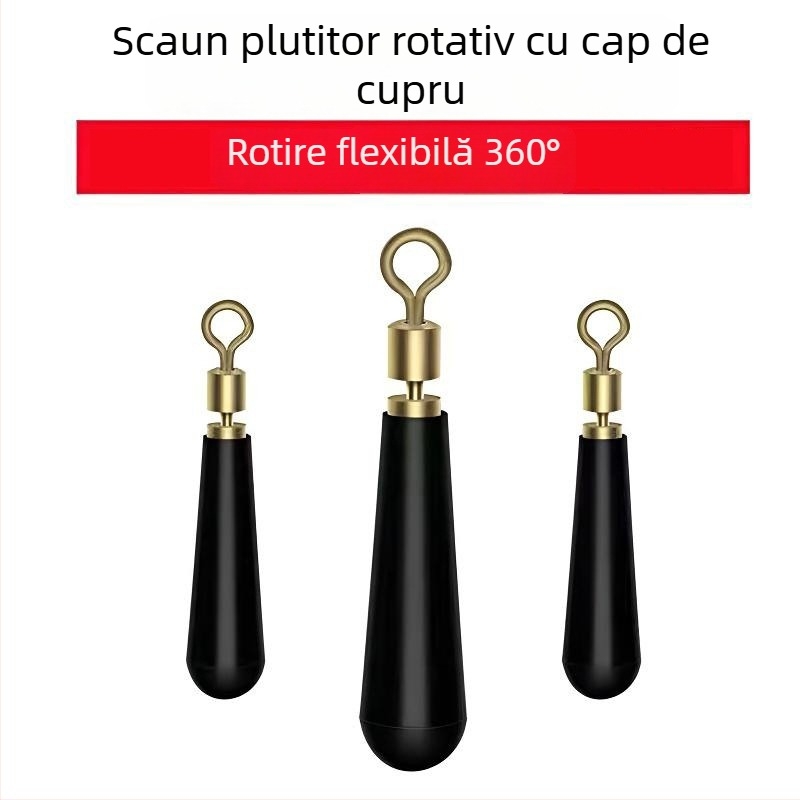 Șezut plutitor rotativ pentru pescuit – construcție din plastic, universal, glisant