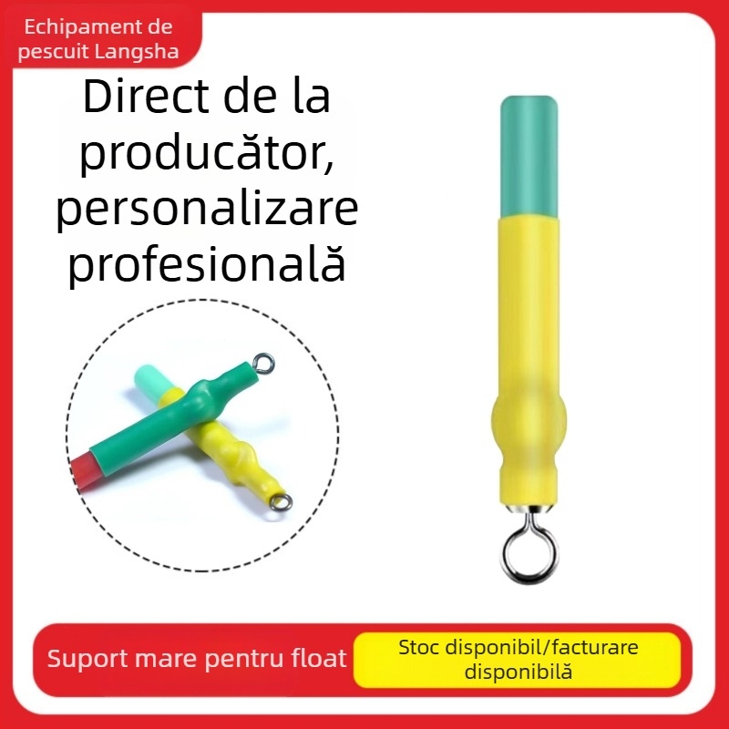 Wave Shark suport silicon glisant pentru plută de pescuit – anti-pierdere, rotire rapidă