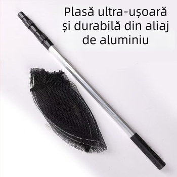 Landing Net Joyful, aliaj de aluminiu, model 3654