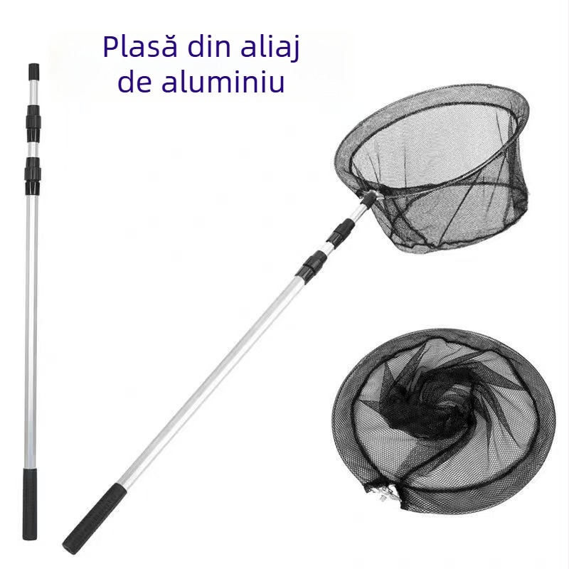 Landing Net Joyful, aliaj de aluminiu, model 3654