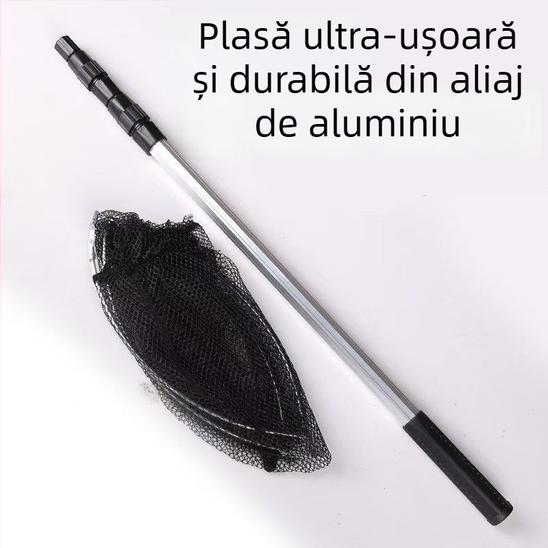 Landing Net Joyful, aliaj de aluminiu, model 3654