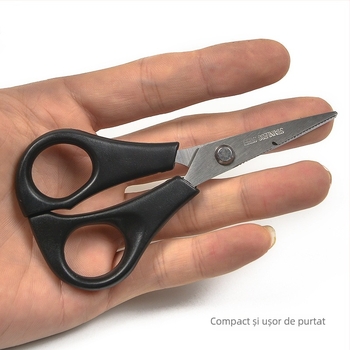 Foarfece pentru PE linia de pescuit, multifuncționale, din oțel inoxidabil, mâner ABS