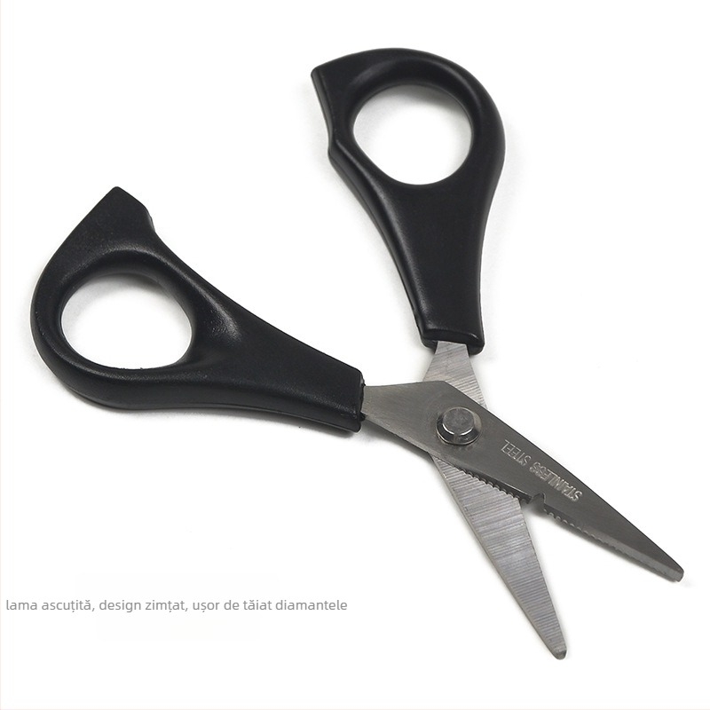 Foarfece pentru PE linia de pescuit, multifuncționale, din oțel inoxidabil, mâner ABS