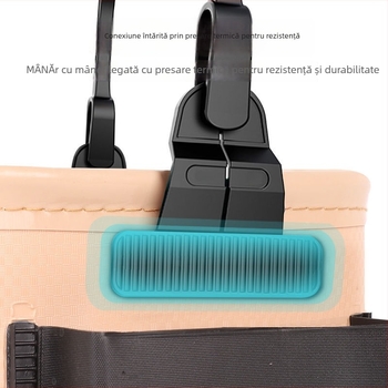 Găleată pliabilă de pescuit – recipient portabil pentru păstrarea peștilor în viață în aer liber (Brand: Altul; Material: Altul)