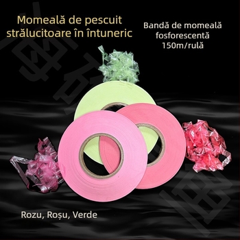 Cauciuc luminos, elastic înalt, pentru pescuit în mare, 150 m