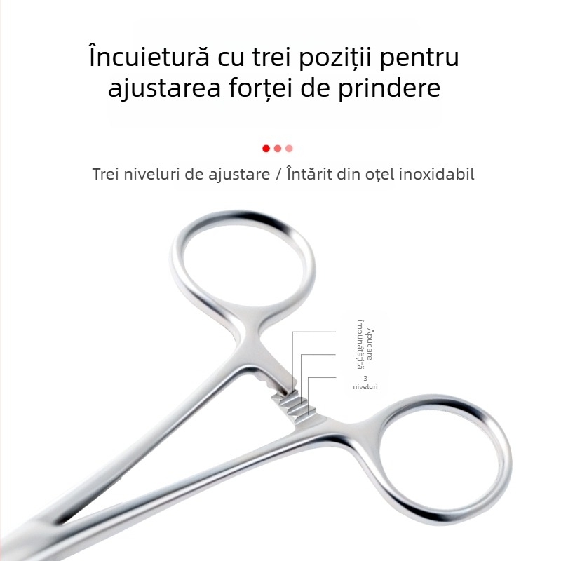 Obest Clip Loach din oțel inoxidabil – antiderapant pentru momeli vii, pescuit pe plută