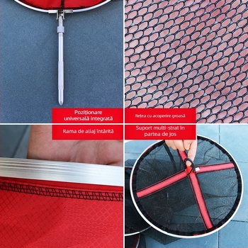 Kejie protecție piscicolă – material acoperit cu gumă; Categoria: Protecție piscicolă