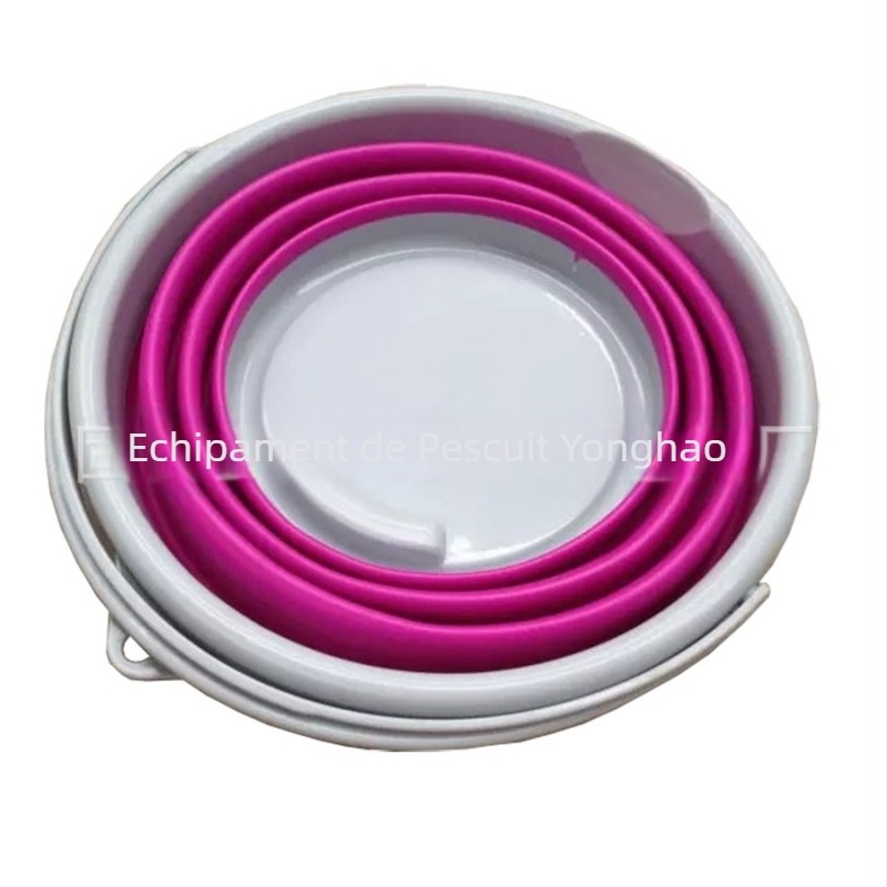 Yonghao vas pliabil din plastic pentru momeli de pescuit